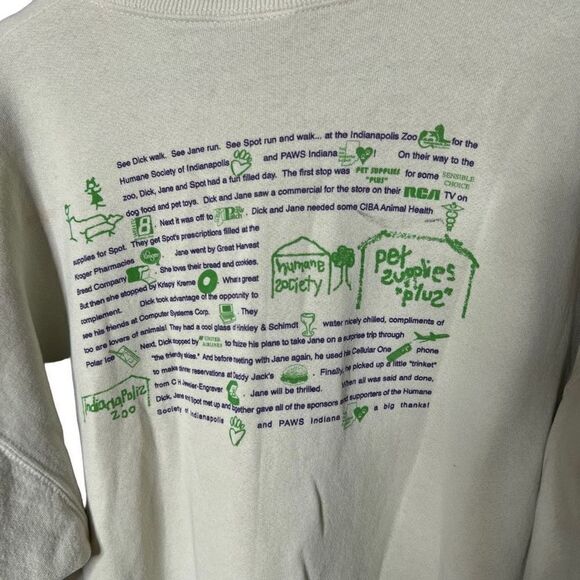 VTG Indianapolis Humane Society Crewneck 2XL - Picture 4 of 6